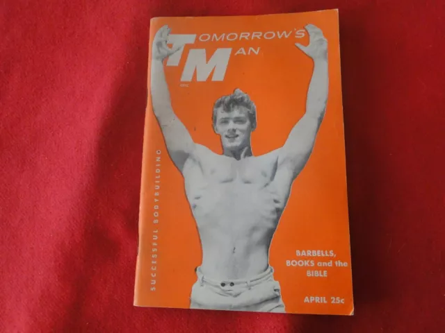 TM Tomorrow's Man April 1956 Gay Male Erotic Beefcake Magazine                JJ