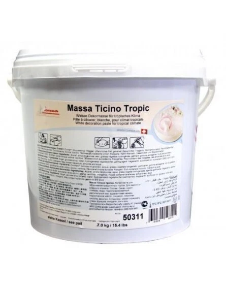 Pasta Di Zucchero Massa Ticino Tropic 7Kg