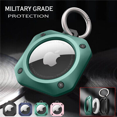 Per Apple AirTag Armor Ibrida Custodia Protettiva Cover Tracker Portachiavi per Air Tag