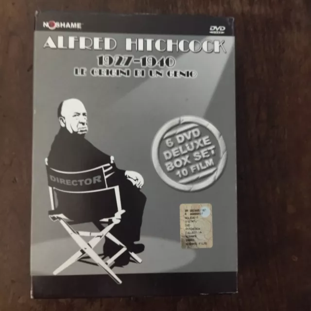 Alfred Hitchcock 1927-1940, Origini Di Un Genio - Box 6 Dvd - No Shame - Ottimo