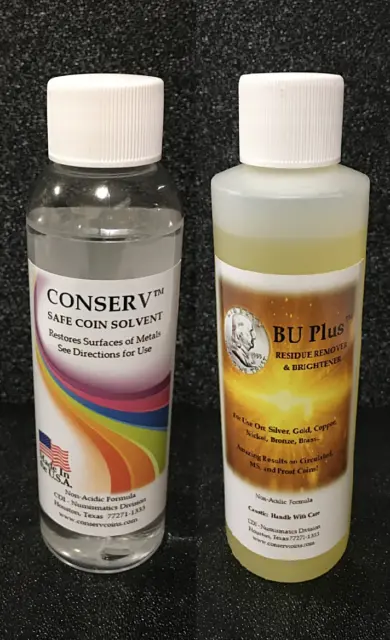 CDI Conserv and BU Plus - 4oz Bottle Set Solvent & Brightener
