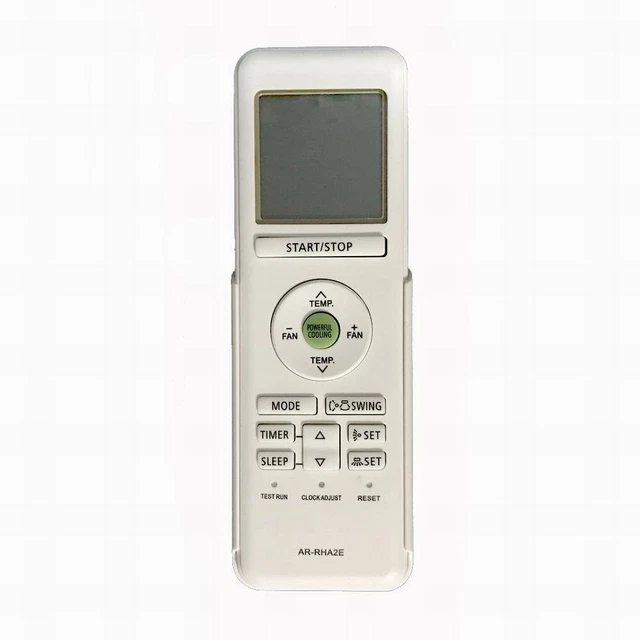 New Replace AR-RHA2E For GENERAL Air Conditioner AC A/C Remote Control ARRHA2E
