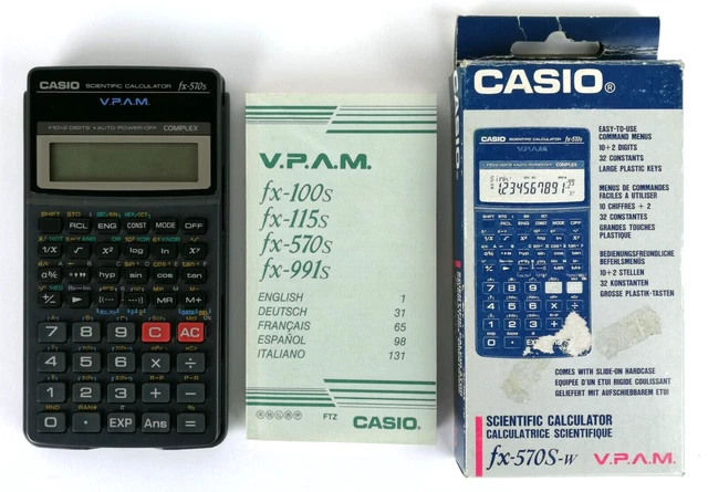 Fx sales 570s casio