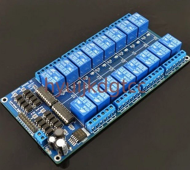 16 CHANNEL RELAY 12V Module for Arduino UNO MEGA2560 R3 Raspberry Pi ...