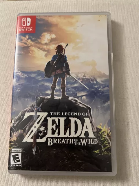 The Legend Of Zelda Breath of the Wild Nintendo Switch - CASE ONLY - NO GAME