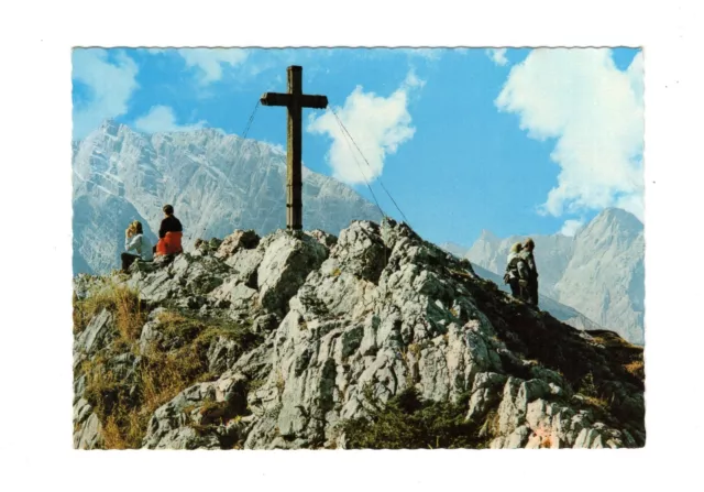 AK Ansichtskarte Gipfelkreuz auf dem Jenner