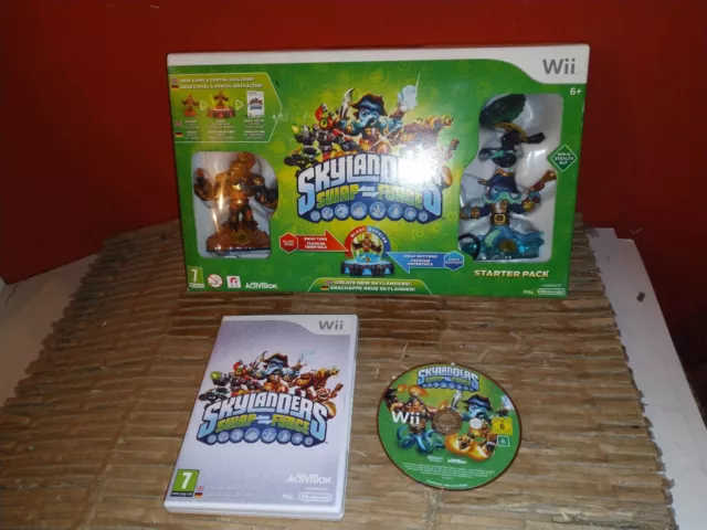 wii u Skylander swap force boxed and complete - Excellent Condition