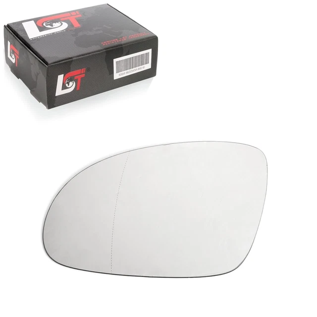 Vetro Specchietto Retrovisore Sinistro Asferico Riscaldabile – Compatibile Con Mercedes Classe C W203 E Classe E W211