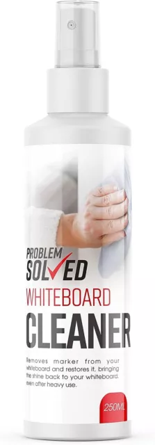 Problem Solved - Whiteboard Cleaner Spray Dry Erase Liquid 250ml