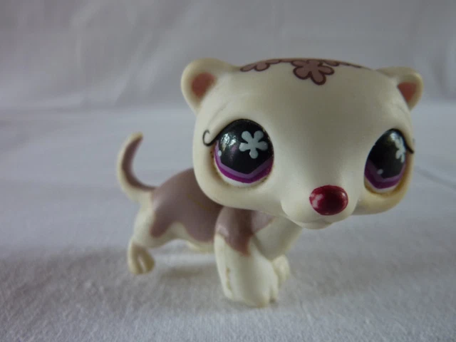 Figurine Littlest Pet Shop LPS #4015 – Singe Bébé Orange Kelvin Vinning, Occasion