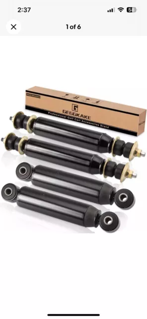 Club Car Precedent & DS Shocks, Golf Cart Front and Rear Shock Absorbers for Clu