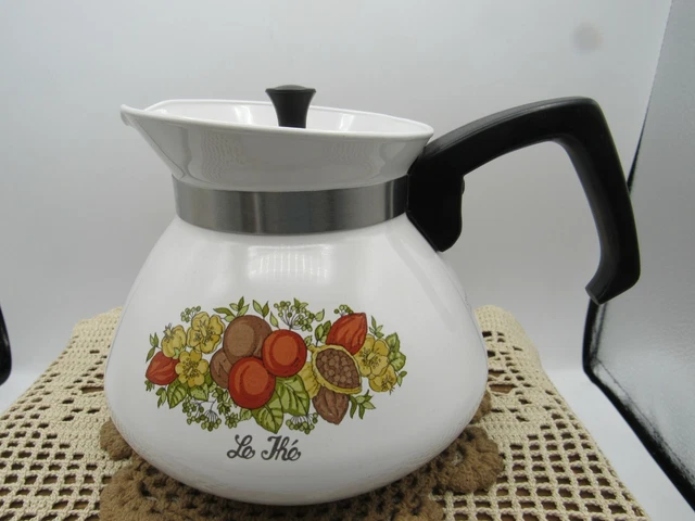 Corning 'SPICE Of LIFE' 6 Cup TEA POT ~ P-104