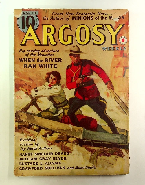 Argosy Part 4: Argosy Weekly Jan 13 1940 GD/VG 3.0