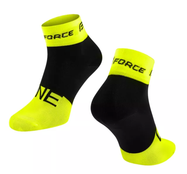 Fahrrad Socken Fahrradsocken Socks Bike Rennrad Neon Schwarz Gelb Kurz Sommer 1