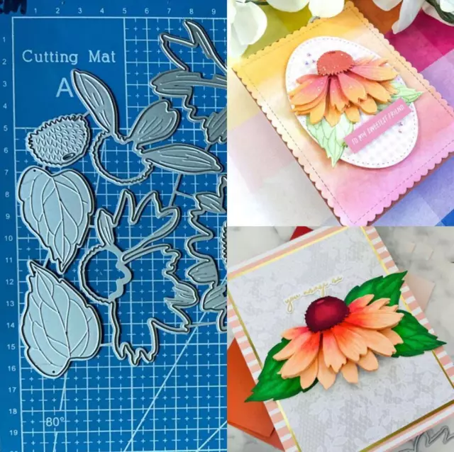 Metal Cutting Dies Flower Scrapbooking Paper Card Crafts Mold Embossing Stencil