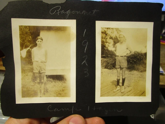 Old Pictures Photos Chester Center Connecticut YMCA Camp Hazen Boys Summer 1923