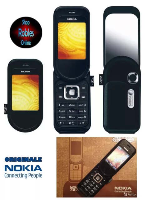 Nokia 7373 Black (Ohne Simlock) 3BAND 1,3MP Bluetooth Radio Original TOP OVP