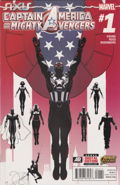 Captain America and the Mighty Avengers  #1, (2015) Marvel Comics, High Grade