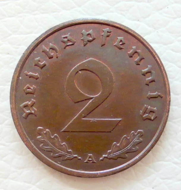 2 Reichspfennig 1940 (A), Deutsches Reich