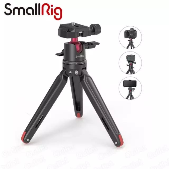 SmallRig Mini Desktop Tripod for Camera w/ Arca-Type Compatible QR Plate-BUT2664