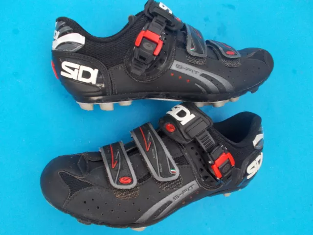 SiDi Dominator 5 FIT mountain 42 EU / 8 US  Mens shoes mesh MTB cx 2-bolt