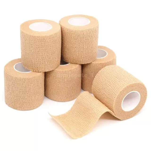 AUS Self-Adhesive Cohesive Bandage Stretch First Aid Wrap Sports Medical Tape