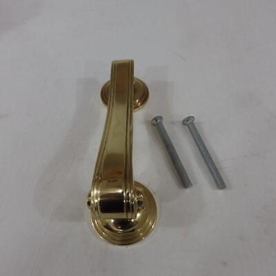 Superior brass 4093 polished brass victorian style narrow door knocker 150 mm