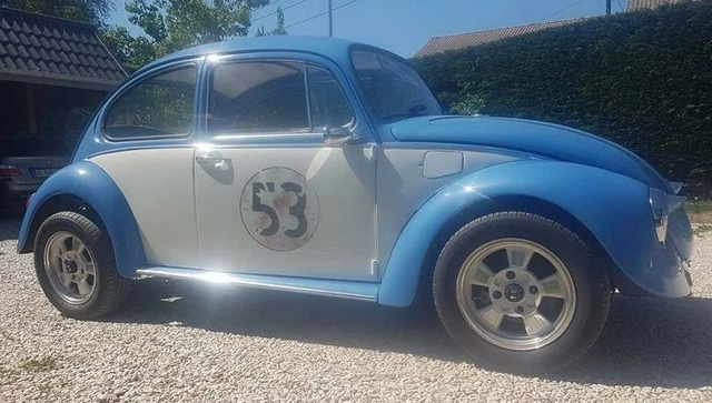 Choupette 53 - Sticker Autocollant Vw - Beetle -  Kit Herbie Coccinelle