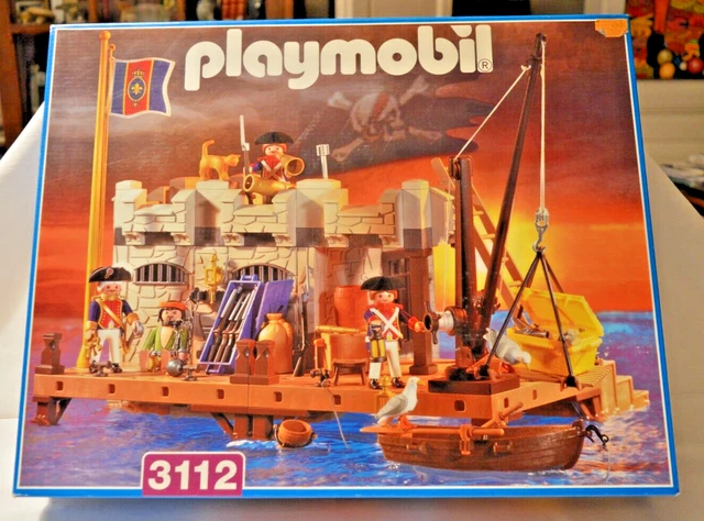 Playmobil Lot De 2 Attaches Gris Foncé System X Amarrage Bateaux Prison - Foto 7