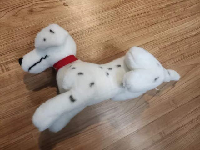 Vintage Disney Perdy Perdita 101 Dalmatian Plush Stuffed Animal Laying Down