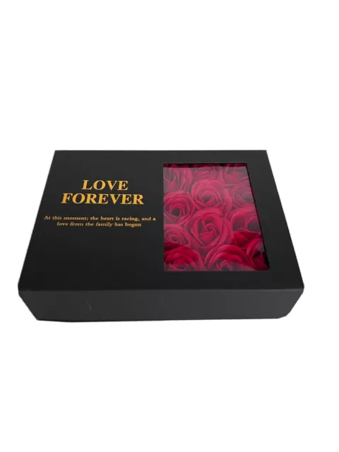 Rosenbox Ewige InfinityRosen Liebe Valentinstag Hochzeitstag Geschenk Weltfrauen