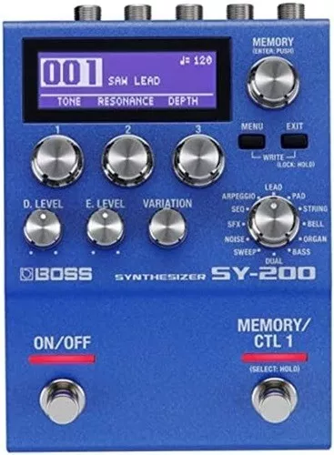 BOSS SY-200 Synthesizer Guitar Synthesizer Guitar Effects