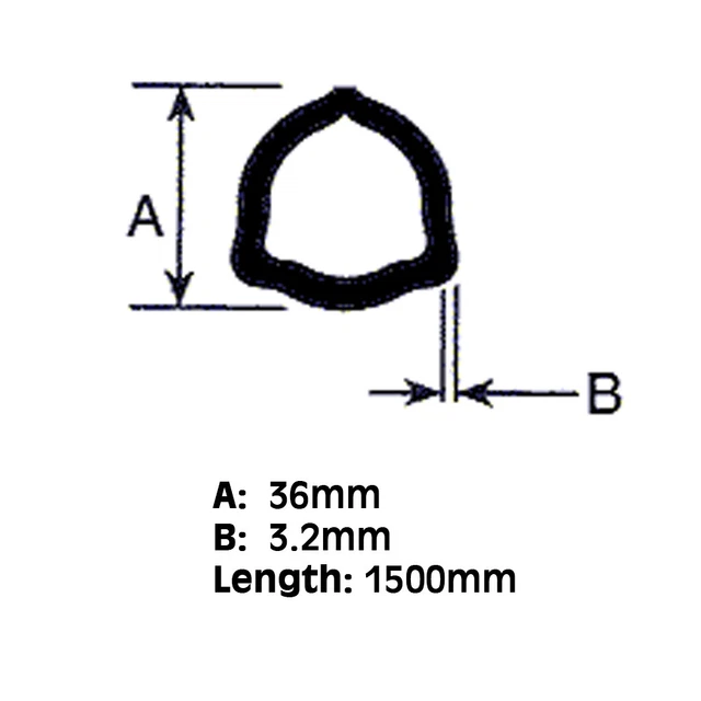 86511086 BP125051500 New Hay Tedder Outer Drive Tube Fits Ford New Holland