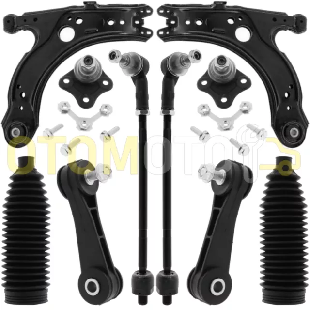 Vw Golf 4 Bora Audi A3 8L Seat Leon 1M Kit Triangle Bras De Suspension Soufflet