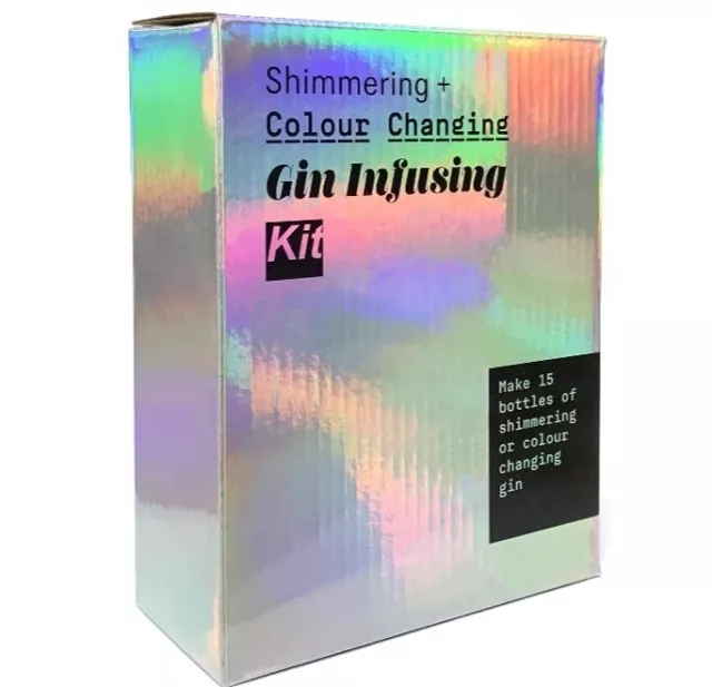 Shimmering & Colour Changing Gin Infusing Kit - Make 15 Bottles