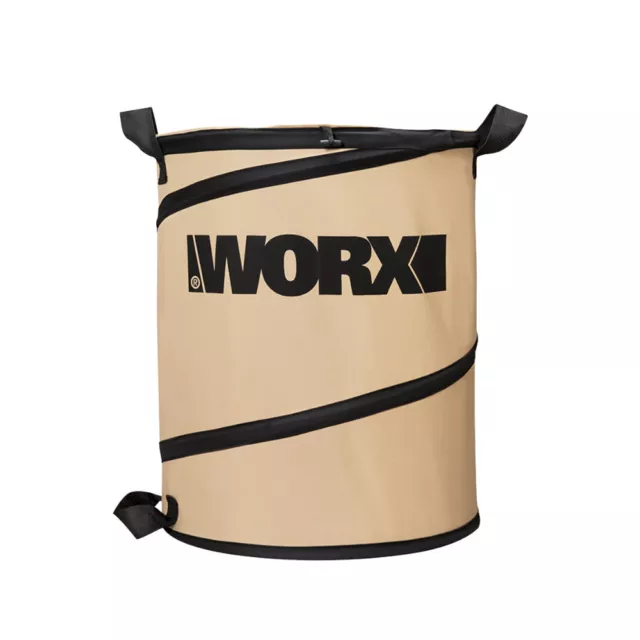 WORX WA0030 Landscaping 26-Gallon Collapsible Yard Waste Bag/Leaf Bin