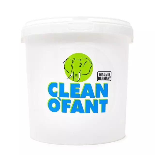 CLEANOFANT Cubo de Lavado 10L Con Tapa Caravana Autocaravana Camper Limpiador