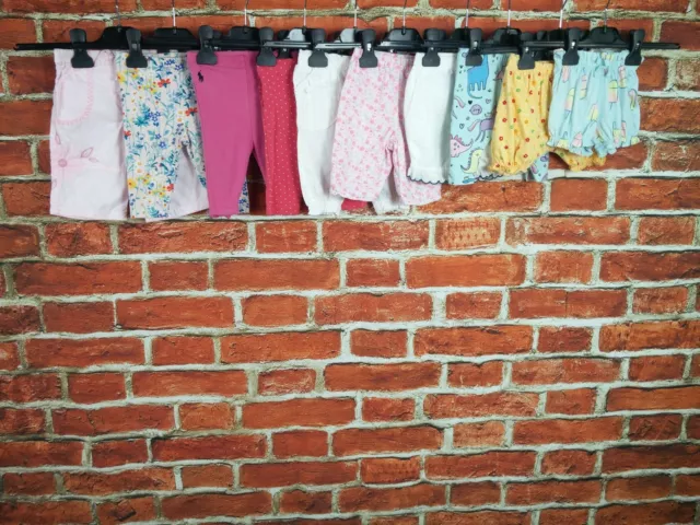 Baby Girl Bundle Age 0-3 Months Gap Ralph Lauren Next Etc Trousers Leggings 62Cm