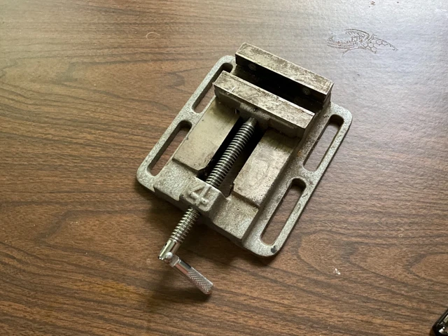4” drill press vise works good