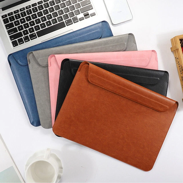 Leather Carry Laptop Sleeve Case Pouch For MacBook Air Pro 13.3'' Lenovo HP Dell