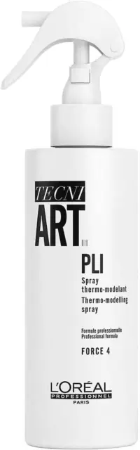 L'Oréal Professionnel TECNI.ART Pli Heat Activated Styling Spray, for Long-Lasti 2