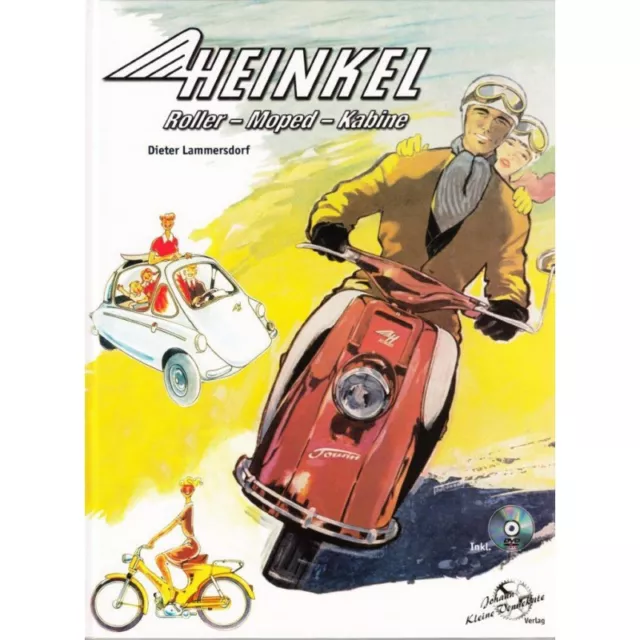 HEINKEL Roller Moped Kabine Tourist Modelle Typen Motorroller Buch mit DVD