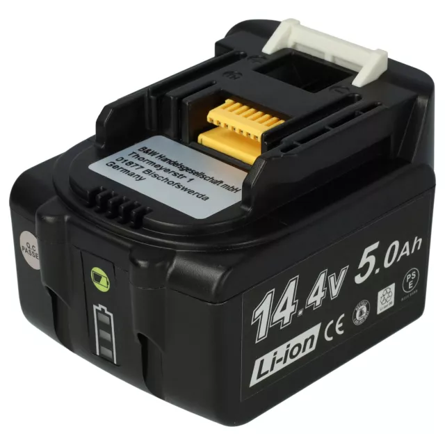 Batterie pour Makita DCL140Z DCM501 CF201DZ DCL140 CF201DZW DA340DRF 14,4V