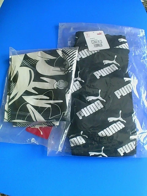 Bnwt Girls* Puma* Leggings Twin Pack,Free Postage,100% Uk Seller Sale @ £24.99