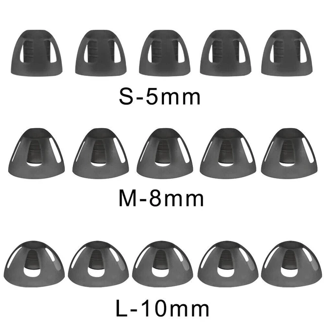 5x cupola aperta / ombrello EWANTO in silicone per apparecchi acustici...