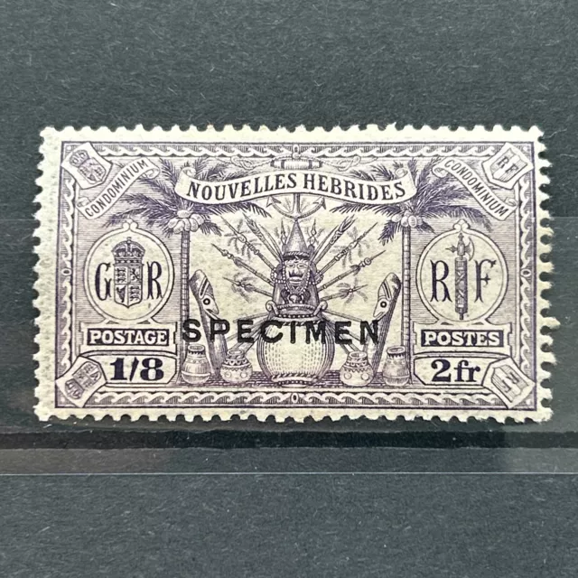 NEW HEBRIDES (FRENCH CURRENCY) 1925 SG F51s M:M