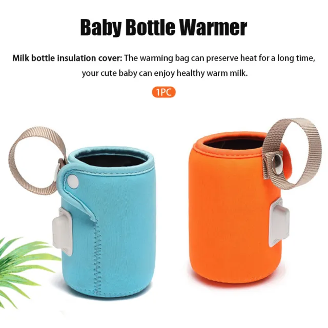 Car Outdoor Safety With Handle USB Heating Travel Portable Baby Bottle Warmer-