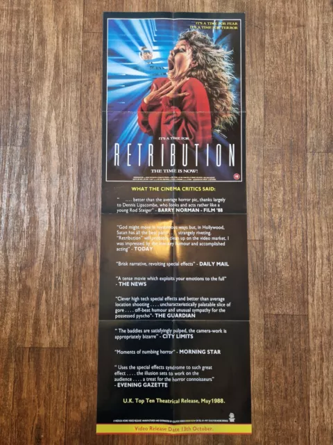 Retribution - Medusa Home Video - Large Rental Shop Poster #B14713