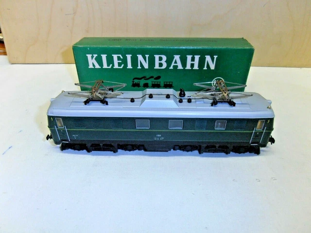 KLEINBAHN ART 1010 HO 1 87 Locomotiva Elettrica 1010 07 Obb Box 
