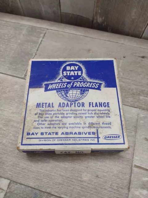 Original Box Bay State Wheels Of Progress Sf-113 Metal Adapter Flange New Rare